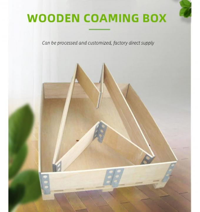 Heat-Treated Wooden Shipping Box and Crates