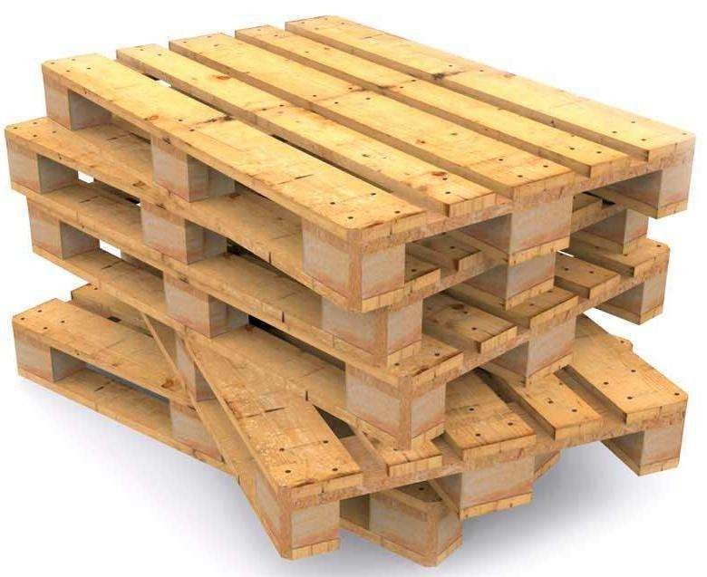 اروپا Epal پالت های چوبی تزئینی 1200X1000 Pine Epal Wood Pallet Cargo