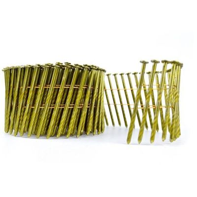 قیمت مناسب 15 درجه گالوانیزه کویل ناخن صاف پیچ پیچ مارپیچ شیک 3 4 کویل ناخن سقف آنلاین