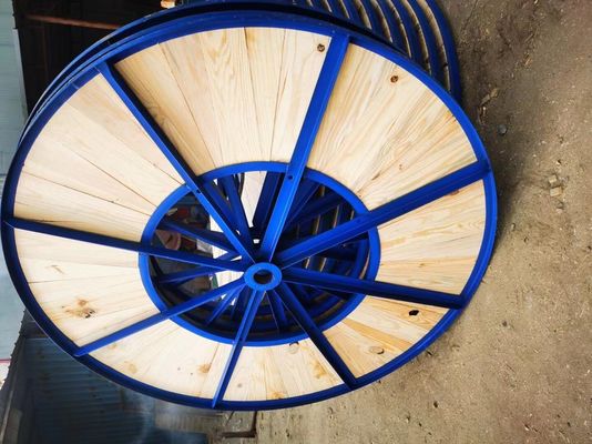 قیمت مناسب کابل چوبی بزرگ و خالی، ریل کابل چوبی، اسپول کابل چوبی ISPM-15 گواهینامه آنلاین